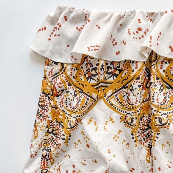 Free People Scarf Satin Top - Picture 6 of 6